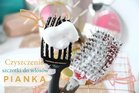 Pianka do włosów na szczotkach – sposób na ich czyszczenie. Jak wyczyścić szczotkę do włosów? Pianka pomoże!
