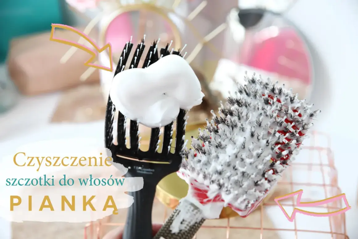 Pianka do włosów na szczotkach – sposób na ich czyszczenie. Jak wyczyścić szczotkę do włosów? Pianka pomoże!