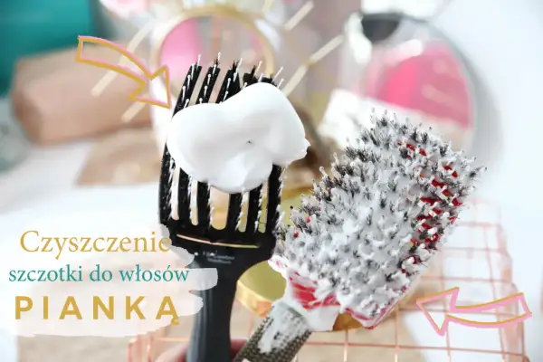 Pianka do włosów na szczotkach – sposób na ich czyszczenie. Jak wyczyścić szczotkę do włosów? Pianka pomoże!